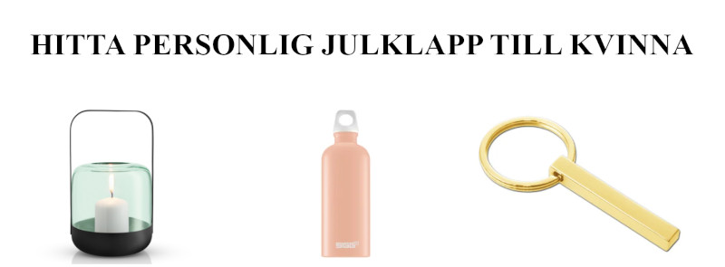 Julklapp till kvinna - Personliga julklappstips