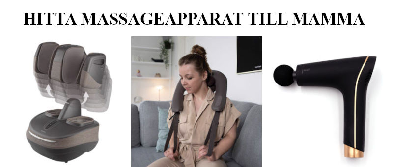 Julklapp till mamma - Julklappstips massageapparater