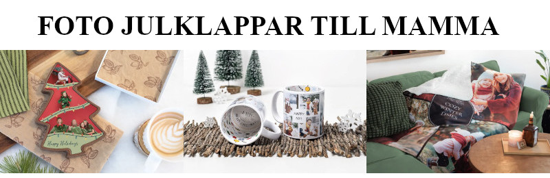 Julklapp till mamma - Personliga julklappstips med foto