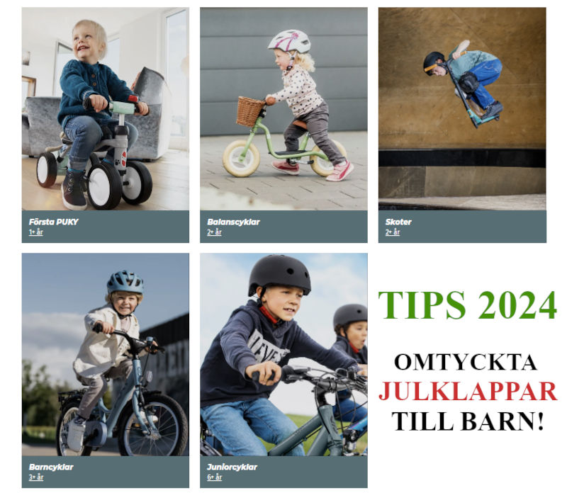 Julklappar barn - Julklappstips 2024 som aldrig kommer glömmas bort