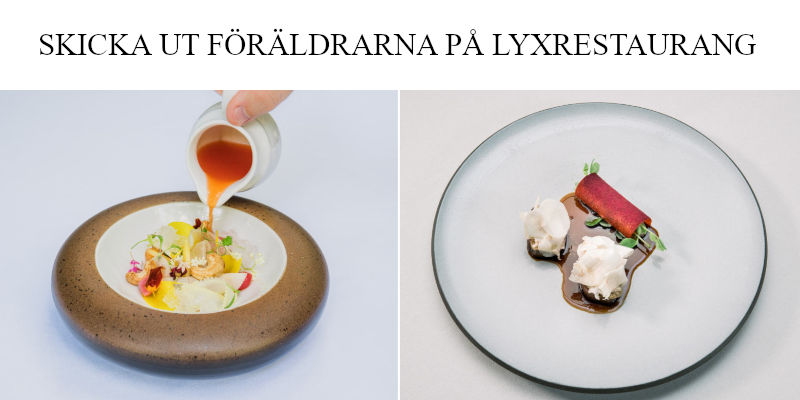 Julklappstips föräldrar - Lyxig restaurang