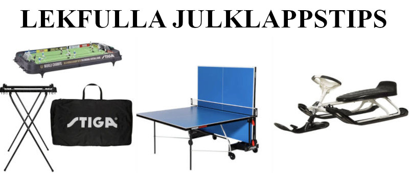 Stiga julklappstips - Topplista julklappar just nu