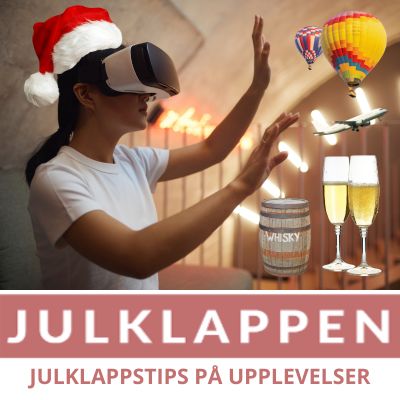 Upplevelse julklapp - Julklappstips 2024