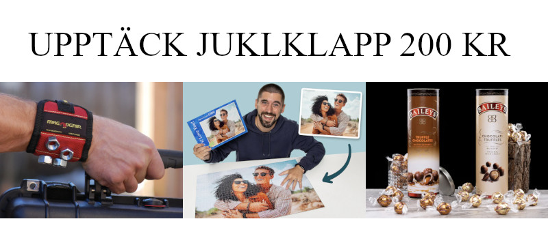 Upptäck julklapp 200 kr - Julklappstips på saker som kostar under 200 kronor