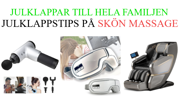 Julklapp familj - Julklappstips massage produkter hela familjen har glädje av