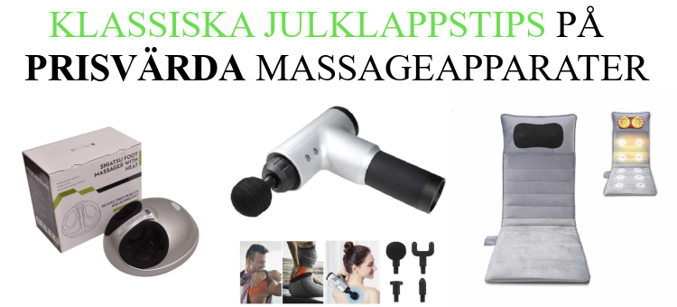 Julklappstips bror - Massageapparater som julklapp till män