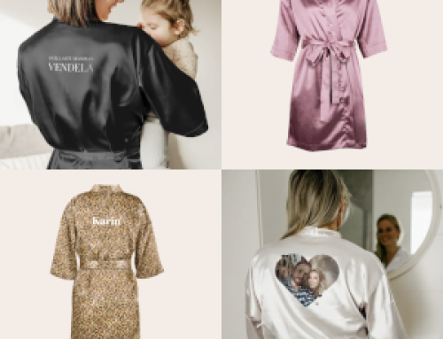 Kimono med namn & foto
