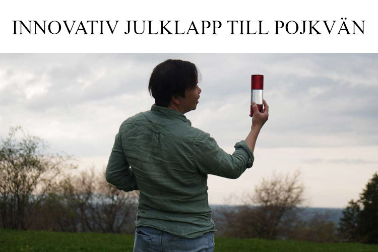 Innovativ julklapp till pojkvän - Julklappstips vätevatten flaska