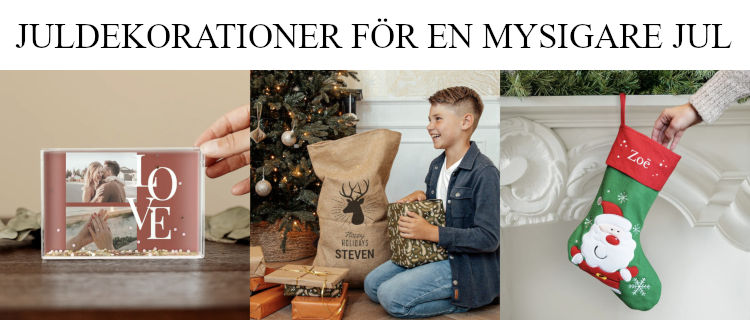 Juldekorationer 2025 - Tips på julklappar online