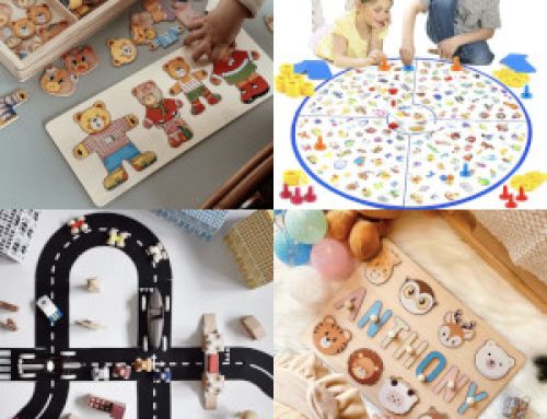 Pussel för små barn – Pedagogiska julklappar