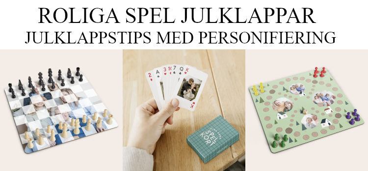 Roliga julklappar - Julklappstips personliga spel