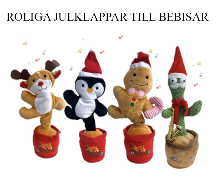 Roliga och fantasifulla julklappar till bebisar - Julklappstips småbarn