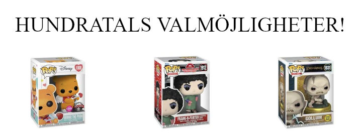 Julklapp till barn - Funko pop figurer