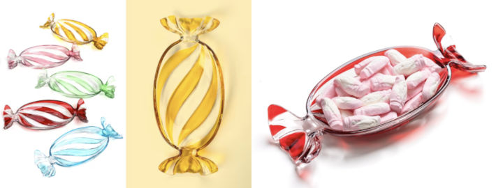 Julklappar - glasfat karamell