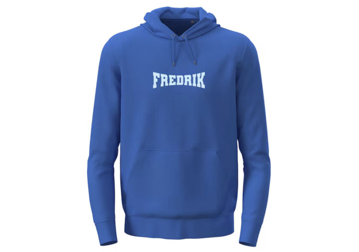 Tröja julklappstips - Hoodie med egen text som julklapp