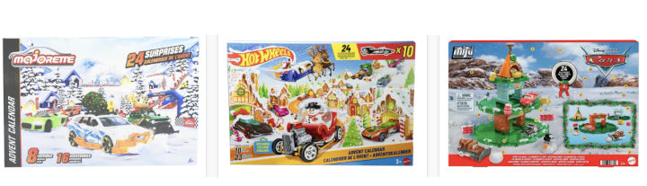 adventskalender barn bilar