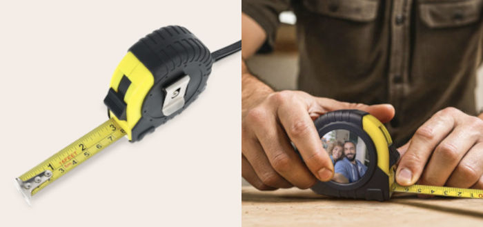 Personliga julklappar - Måttband med foto