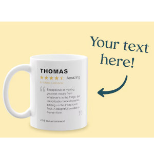 Recension mugg - Julklappstips 100 till 200 kr