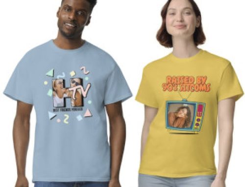 T-shirt med Eget Tryck – Retro Cartoon